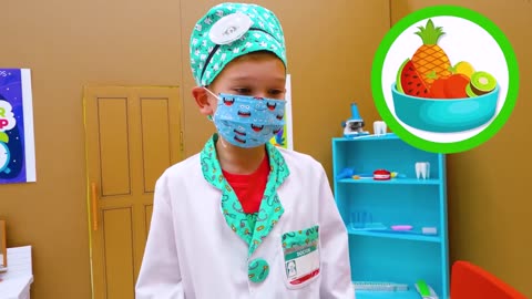 Chris and Mike play toy pharmacy and ride on toy cars!