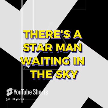 DAVID BOWIE STARMAN LYRICS SHORT