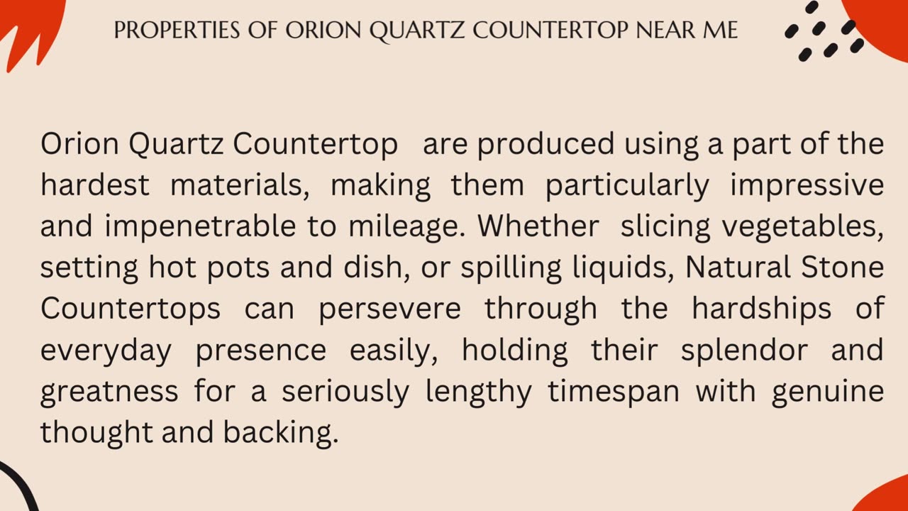 Shop Now Orion Quartz Countertop For Marvelous Kitchen In Happy New Year Sale !