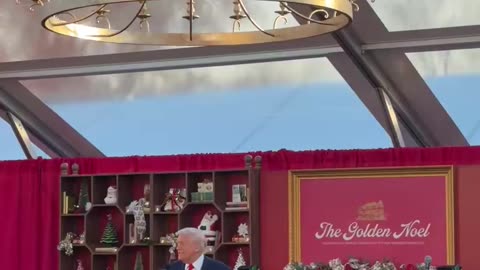 Trump Crashes Vance’s Christmas Reception