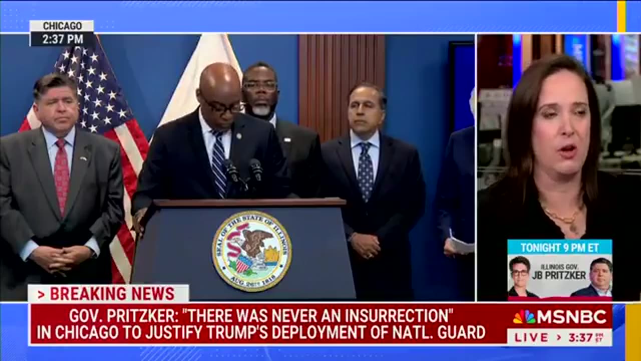 MSNBC doesn't like the moves the Trump Admin is making and Stephen Miller's statements