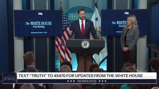 Press Secretary Karoline Leavitt Briefs Members of the Media, Oct. 1, 2025