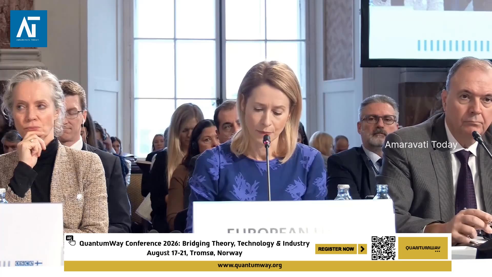 Kaja Kallas Opens 32nd OSCE Ministerial Council in Vienna | EU Remarks | Amaravati Today