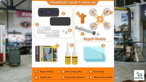 Windshield Repair Kit For Cracks