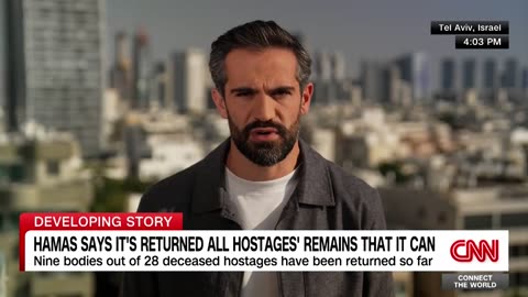 Anger in Israel as Hamas says it has handed over all bodies it has access to