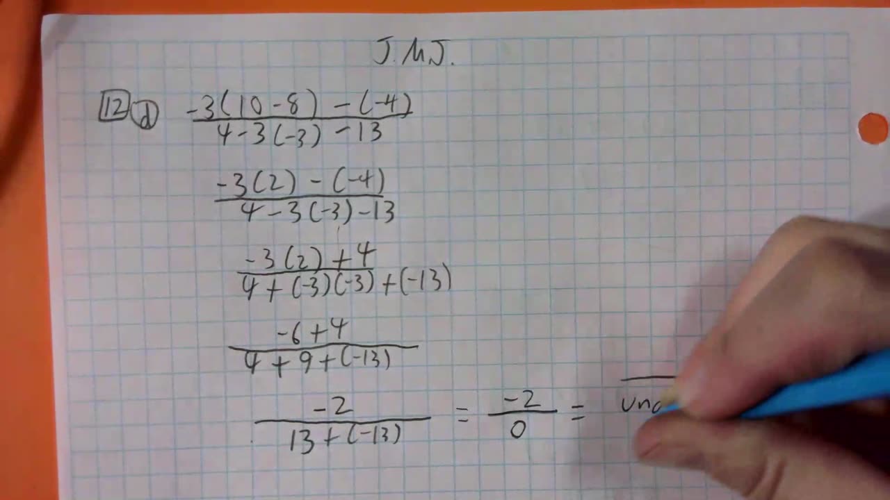 Saxon Algebra 1 Lesson 12 (d)