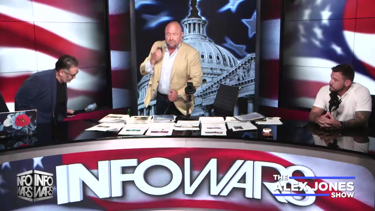 BREAKING VIDEO: Alex Jones Tested For Implantable Microchips / Self-Assembling Nanotech!