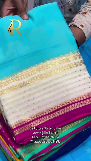 Buy Order Online Pure Mysore Silk Sarees In India at Best Price