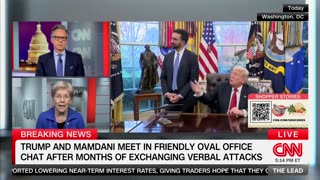Elizabeth Warren Suggests Trump Jealously Wants To Take Mamdani's 'Shine' And 'Rub It 'On Himself