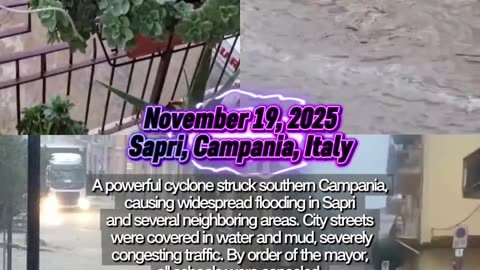 November 19, 2025 Sapri, Campania, Italy
