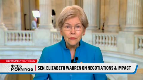 Elizabeth Warren Lashes Out At CBS News Host 