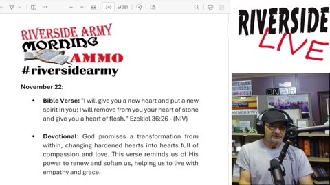 Riverside Morning Ammo Daily Devotional 11.22.25