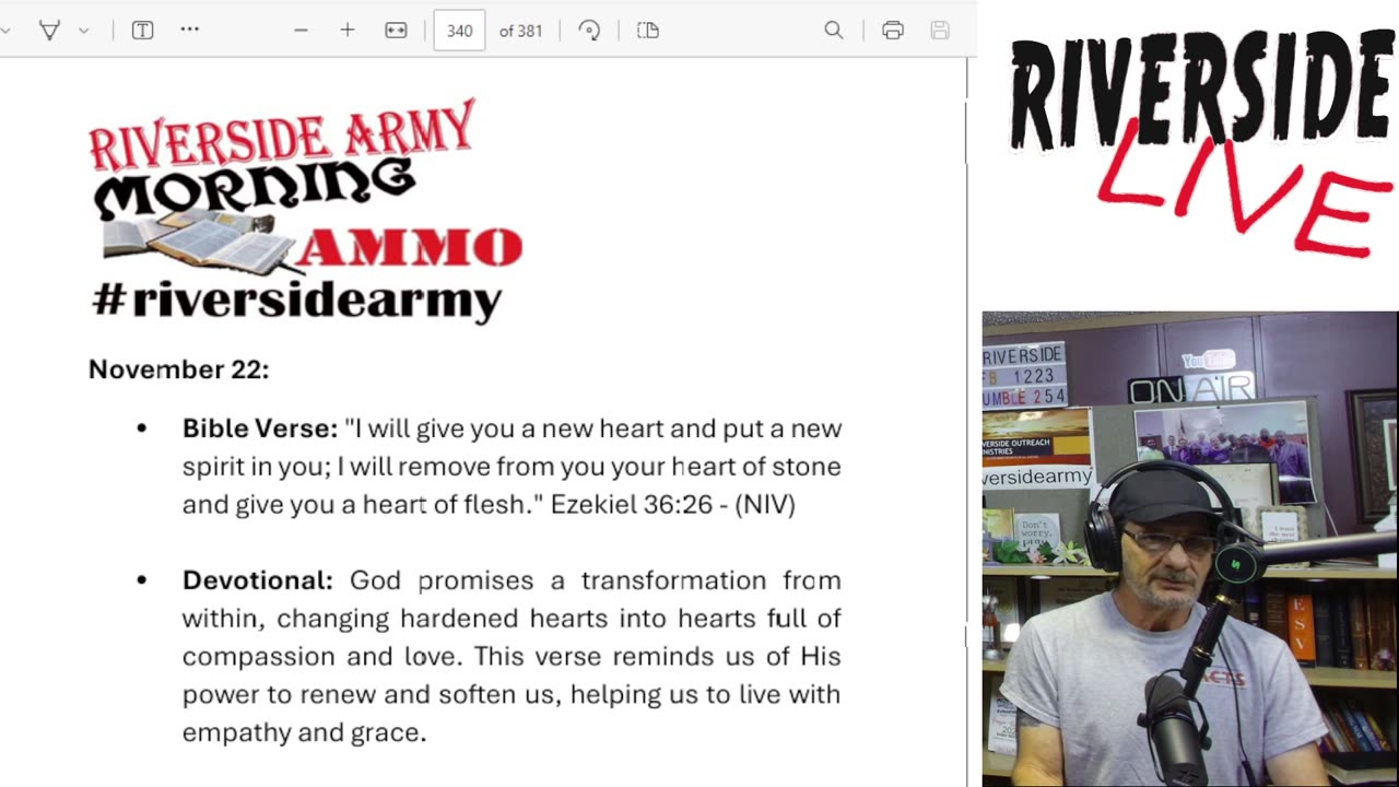 Riverside Morning Ammo Daily Devotional 11.22.25