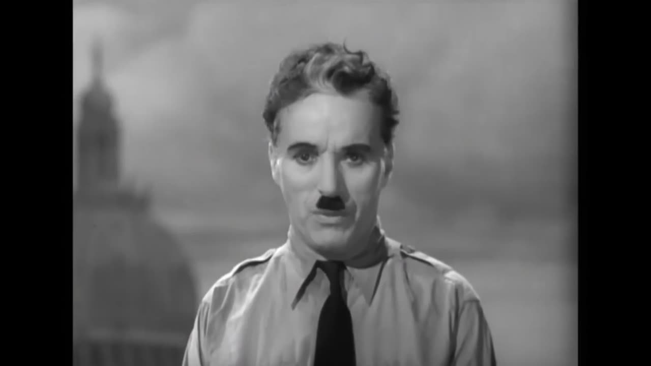 Listen to Charlie Chaplin talk! 🤪💪 Famous speech!