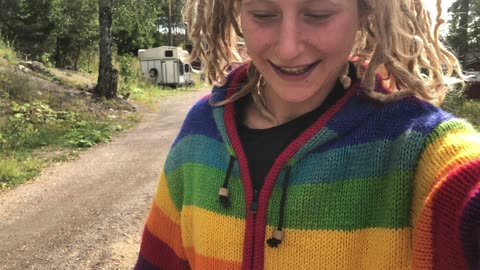 September 1st, barefoot walk with Ella 🐾