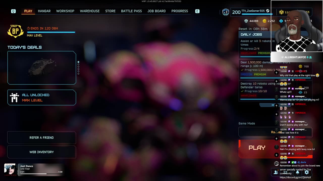 Join my crew get free Gifts War Robots Frontiers.