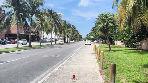 Zona hotelera - Cancún - Quintana Roo - 4k - Walking tour - Parte 5