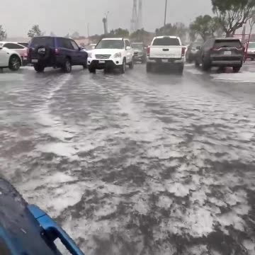 That’s just Ice - pouring down the street - Ventura Counties, CA