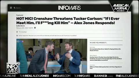 INFOWARS LIVE - 2/25/25: The American Journal with Harrison Smith / The Alex Jones Show / The War Room With Owen Shroyer