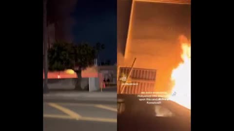 After the LA Fire Dept announced Hydrants are Bone Dry, groups of Arsonists are out setting Fires 🔥