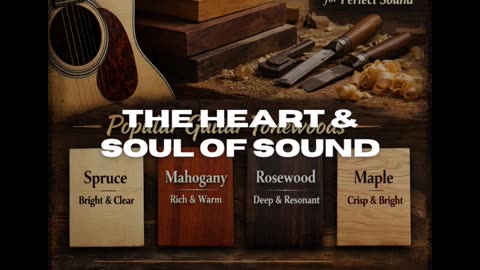 Tone Woods Explained | Guitar Tonewoods & Luthier Wood Guide