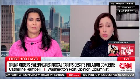 😂 LOL! FAKE NEWS TO FAKE NEWS—Catherine Rampell Claims Tariff Revenue Is ‘Pennies’;