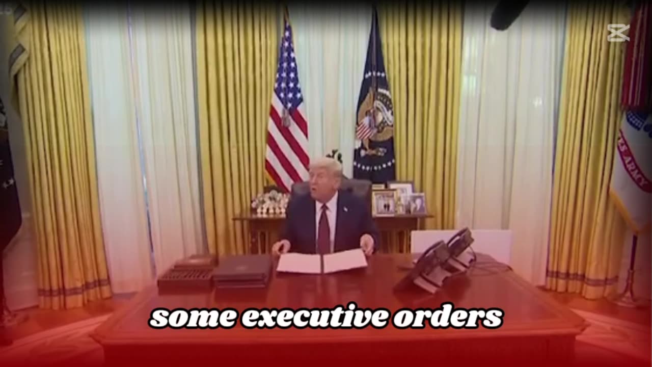 BREAKING NEWS: Trump Signs Multiple New Executive Orders While Taking Questions From The Press