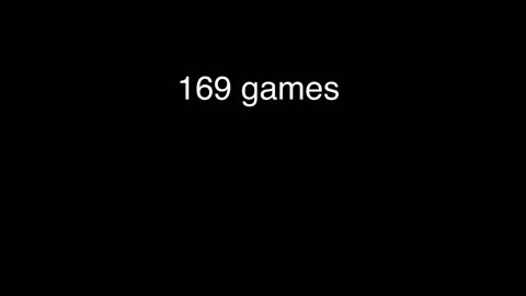 This is how much games I Counted I finished on YouTube part 1