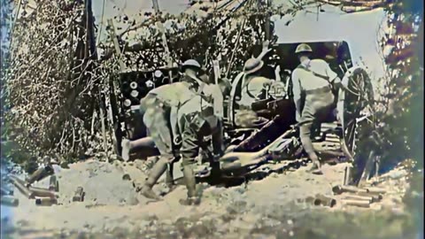 30 - The ghosts of men who broke - WW1 Inspired Trench Music - Colourized Footage