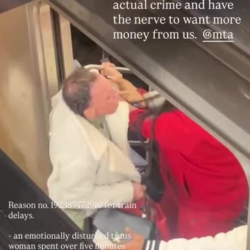 NYC Subway Meltdown: Fiery Woman Blasts Trans Man for Blocking Doors & Causing Delays