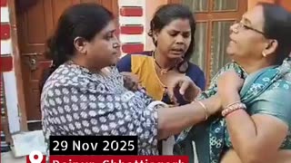 Raipur Shock: Woman Thrashes BLO Over SIR Form, Video Goes Viral