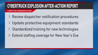 11/4 Police After Action Report Finds Gaps in Trump Hotel Cybertruck Bomb Hoax Response-Doc in DESCR