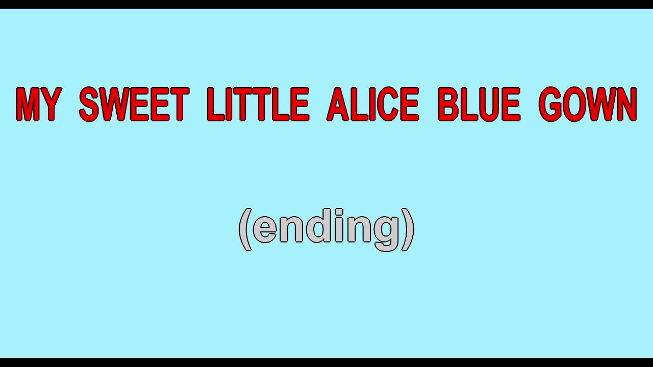 Alice Blue Gown (1919)
