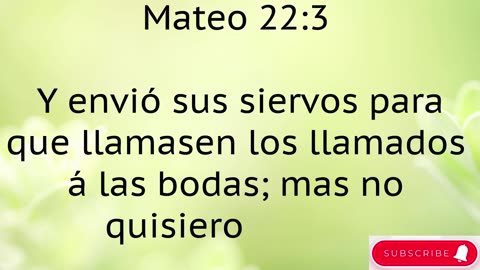 "La Parábola de la Fiesta de Bodas y el Gran Mandamiento" Mateo 22:1-46.#shorts #youtube #jesus #yt