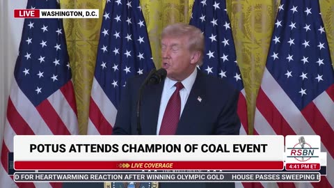 FULL SPEECH: President Trump Hosts a Champion of Coal Celebration - 02/11/26
