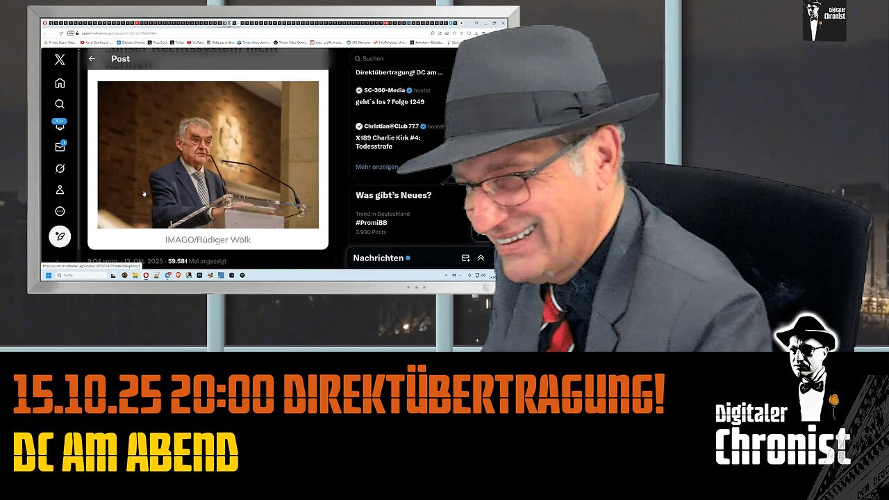 Aufzeichnung vom 15.10.25 - DC am Abend