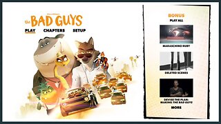 The Bad Guys - DVD Menu