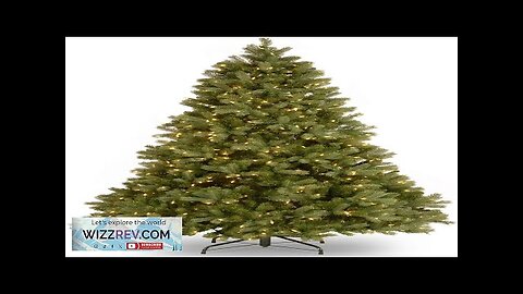 National Tree Company Pre-Lit 'Feel Real' Artificial Slim Christmas Tree Green Tiffany Review