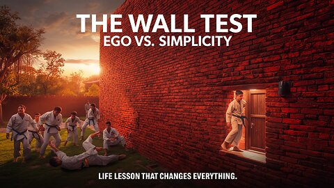 The Wall Test: Ego vs Simplicity // Life lessons that change everything // Life lesson 2//