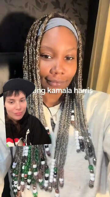 Blue MAGA MAD People are Protesting Kamala Harris’ Book Tour