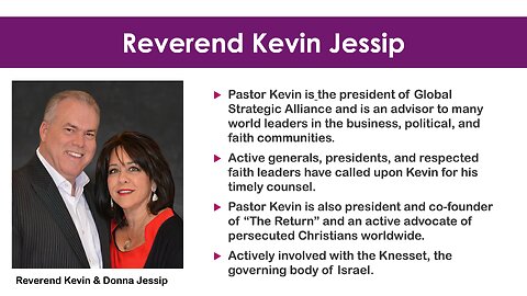 Is America's Fate Tied To Israel With Reverend Kevin Jessip?