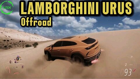 Lamborghini URUS offroading forzahorizon5 gameplay