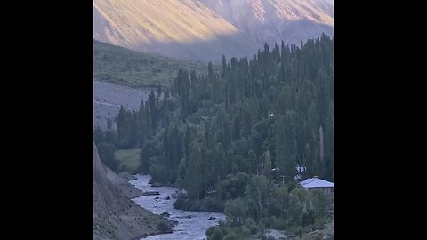 a village in Hindukush mountains