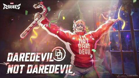 NEW Daredevil skin in Marvel Rivals Winter Event 😈