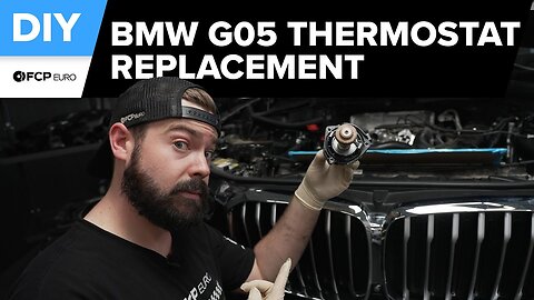 BMW X5 Engine Coolant Thermostat Replacement DIY (2019-2023 BMW G05 X5, G06 X6, 50i, M50i, N63TU3)