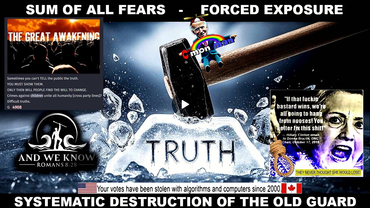 12.8.25: Systematic DESTRUCTION of the OLD GUARD, FORCED EXPOSURE, Full WEIGHT of HOUSE, Pray!