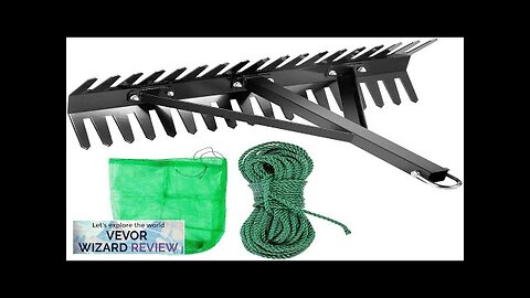 VEVOR Pond Rake 24 inch Aquatic Weed Rake Double Sided Lake Weed Review