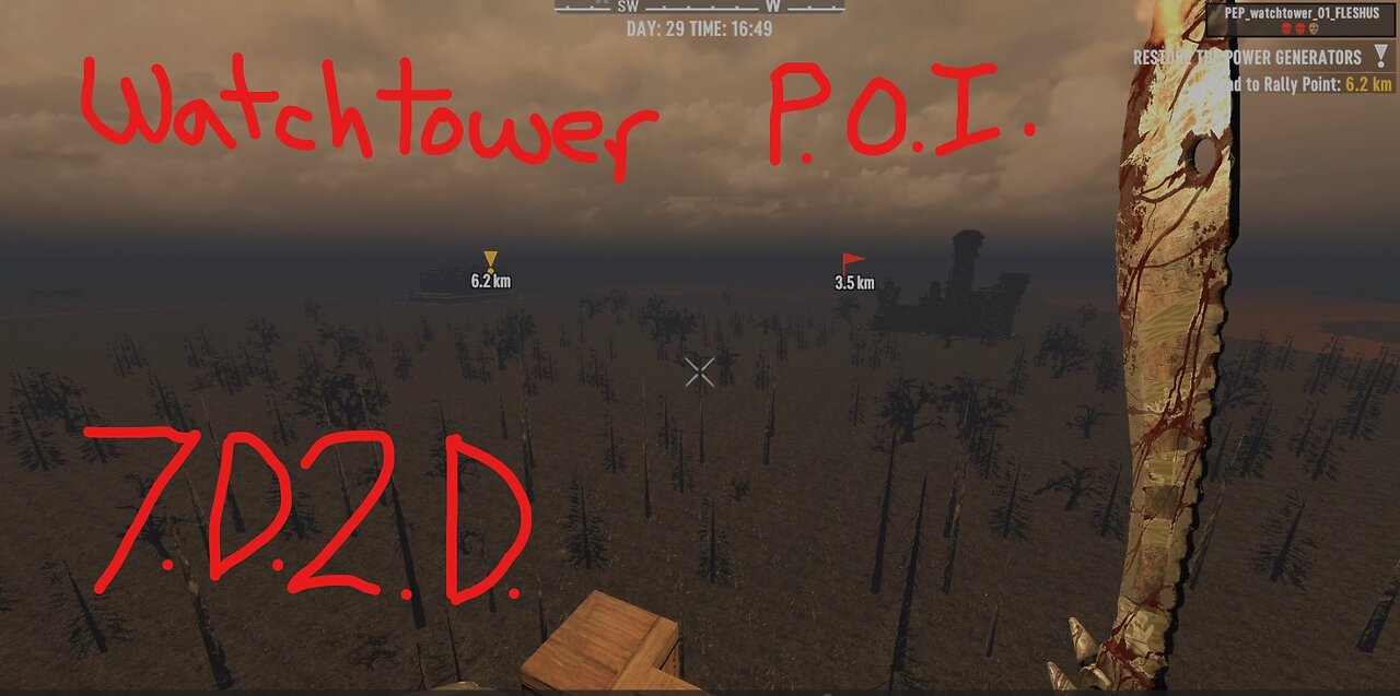 7D2D Watch Tower POI is Nice!