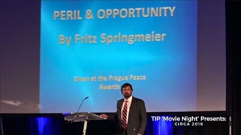 TIP 'Movie Night' | Fritz Springmeier - Peril & Opportunity (2016)