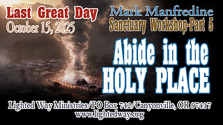 Sanctuary Workshop 5_Abide in the Holy Place